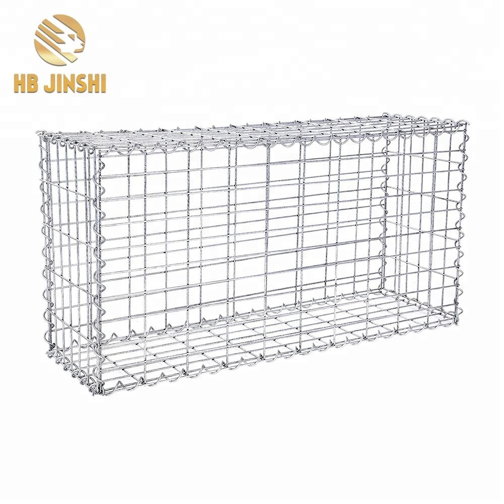 Galfan galvanized wire welded gabion box prices for flood protective