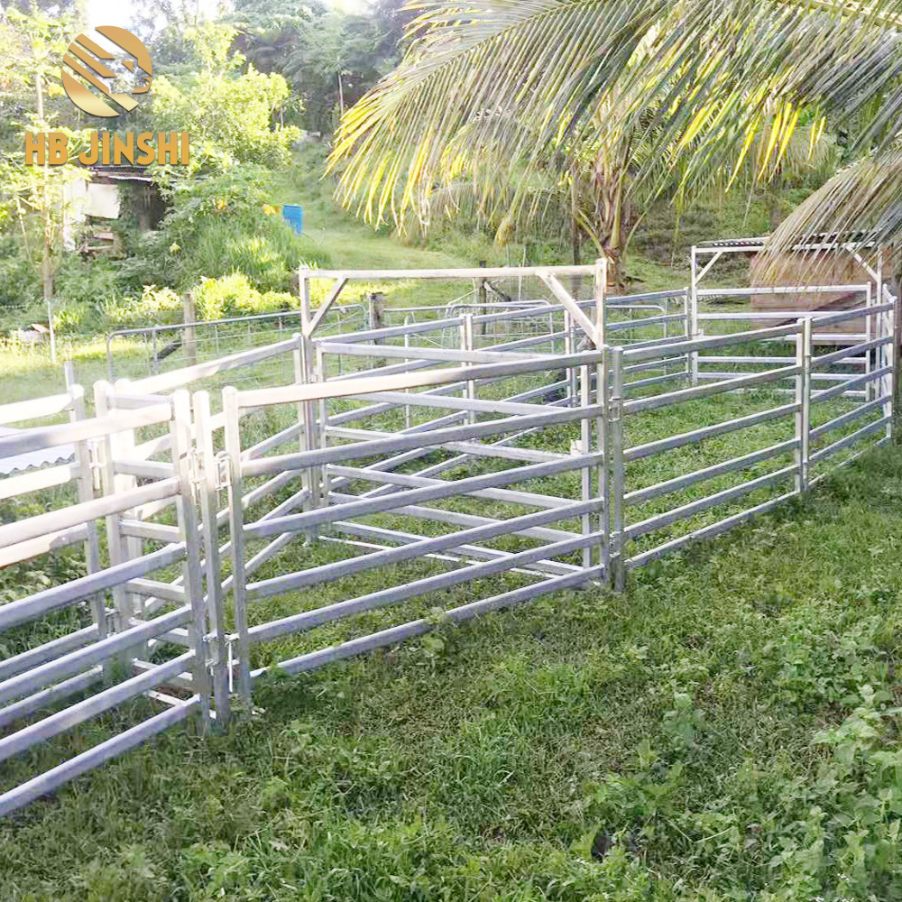 6 Rail sheep panels removable ranch fence panel factory