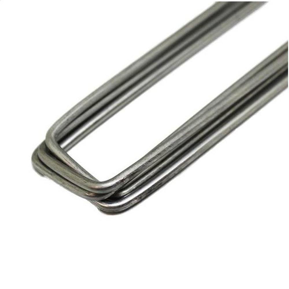 Galvanized Garden Sod Staples U pegs Ground Stakes