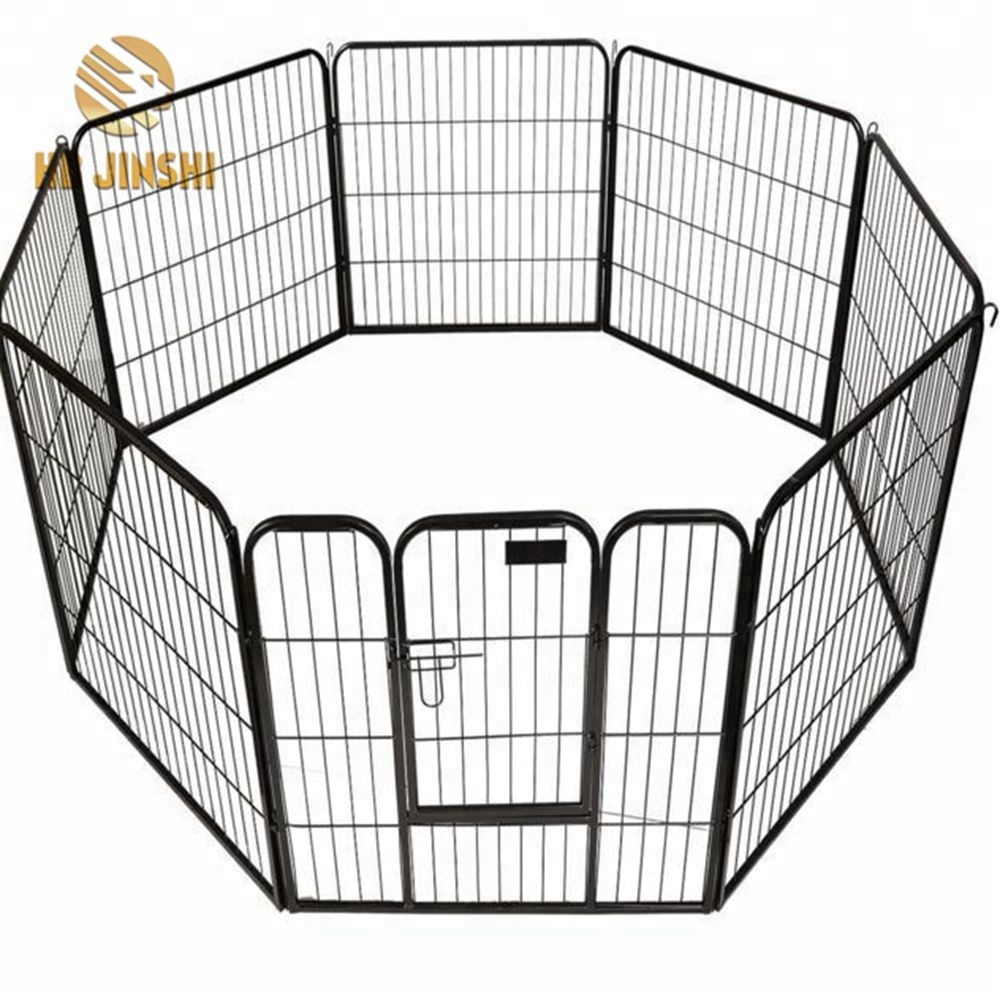 ໂລຫະ Welded Wire Pet Play Ground Dog Kennels