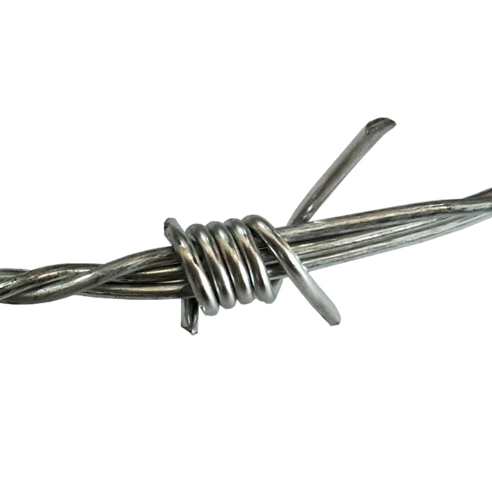 1.8MM double wire strand hot-dipped galvanized fencing barbed wire coil