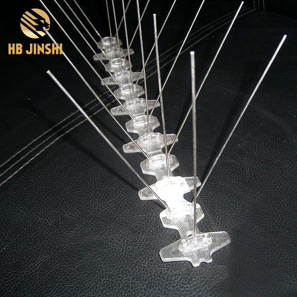 30cm 18 Spikes Stainless Steel Bird Repellent  Anti Pigeon Devices Bird Spikes