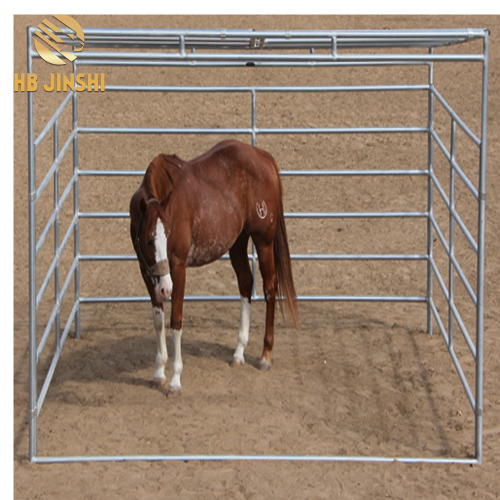 6 Rails Galvanized Cattle Fence for Horse