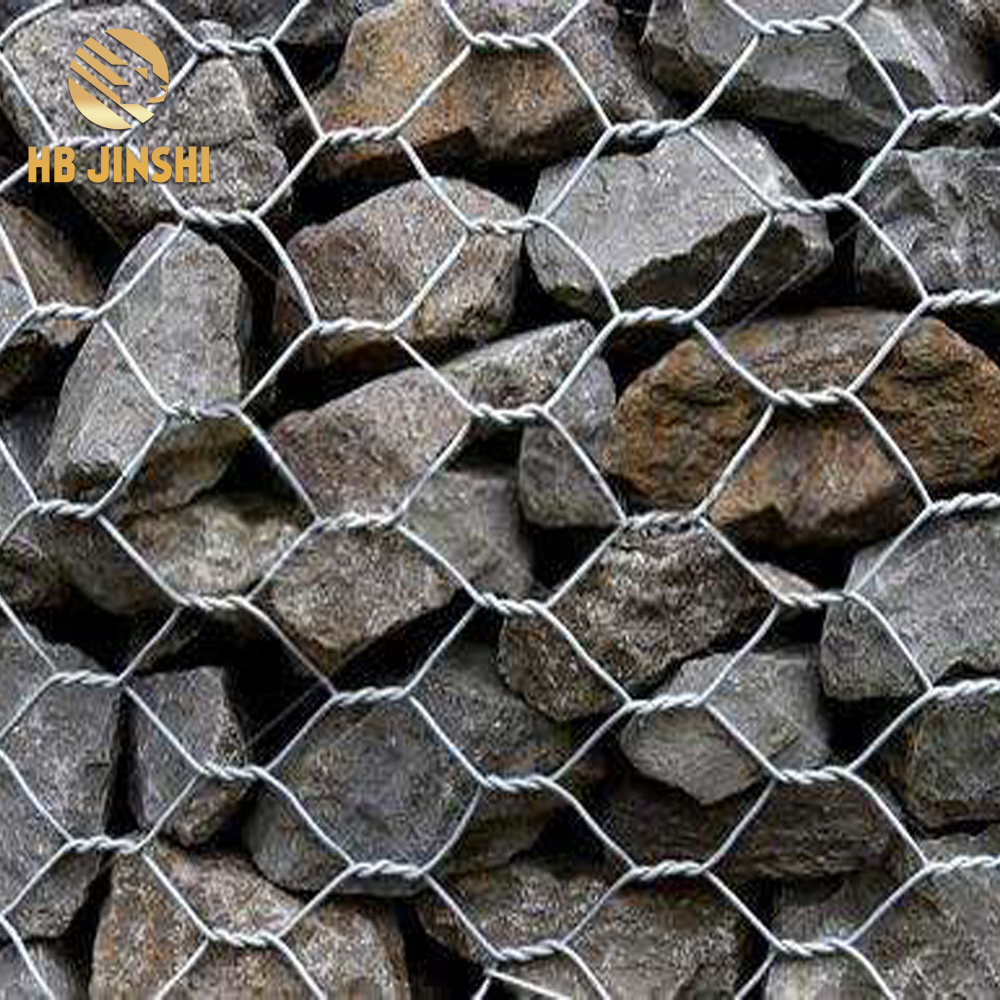 Gabion кутуча түрмөк цинктелген токуу таш каптар