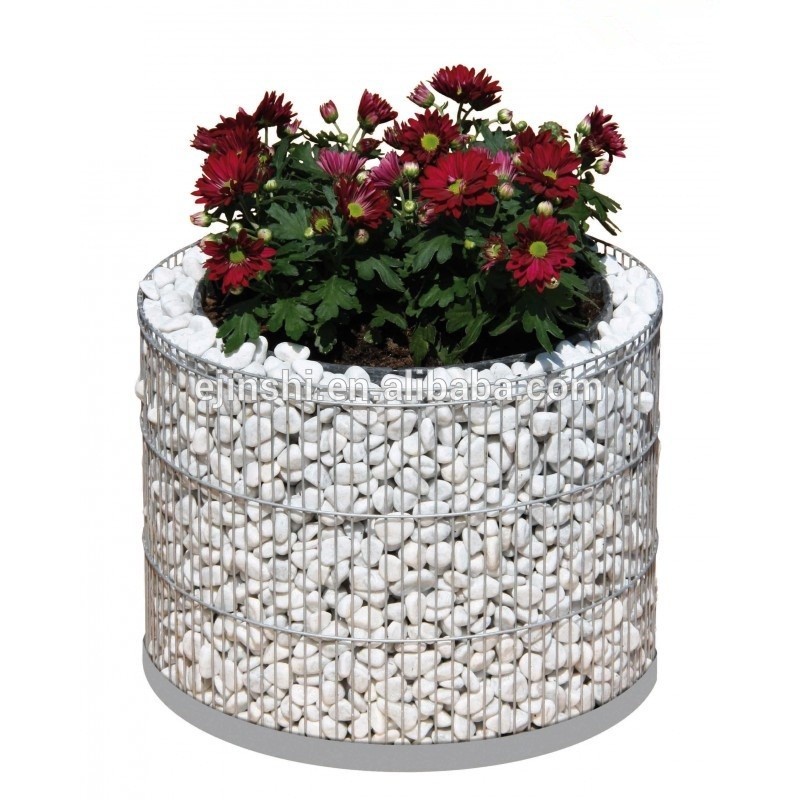 Gabion Wall cum Cover iuncta Mesh Rock-Ston Wall Basket