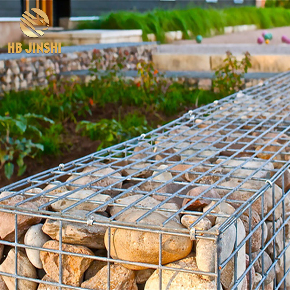 Anping county hot selling galvanized wire gabionen for plant