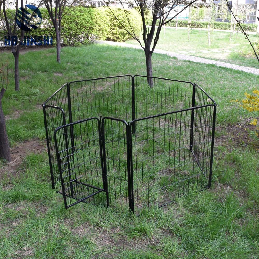 Boleng bo phahameng ba Welded Wire Mesh Pet Cage Fencing Panels, Metal Dog Cages