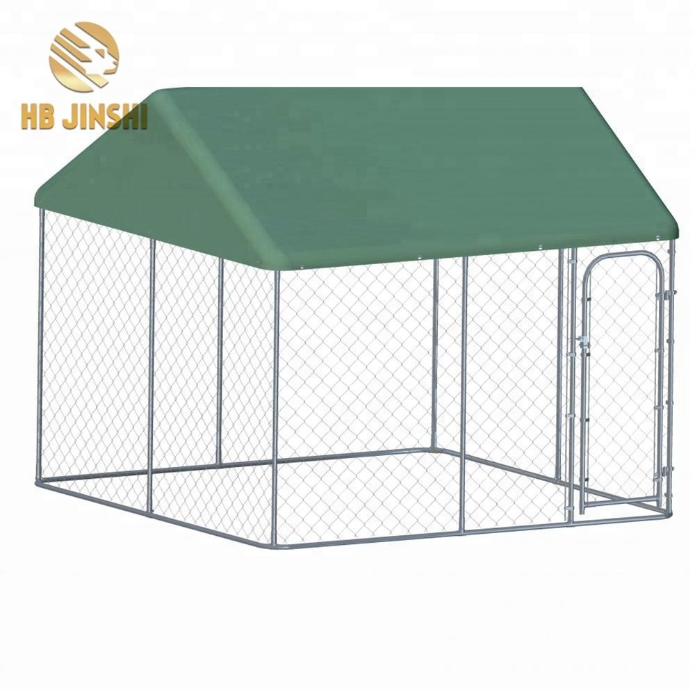 6ft High Galvanized Outdoor Chain Link Metal Kennel for dog run
