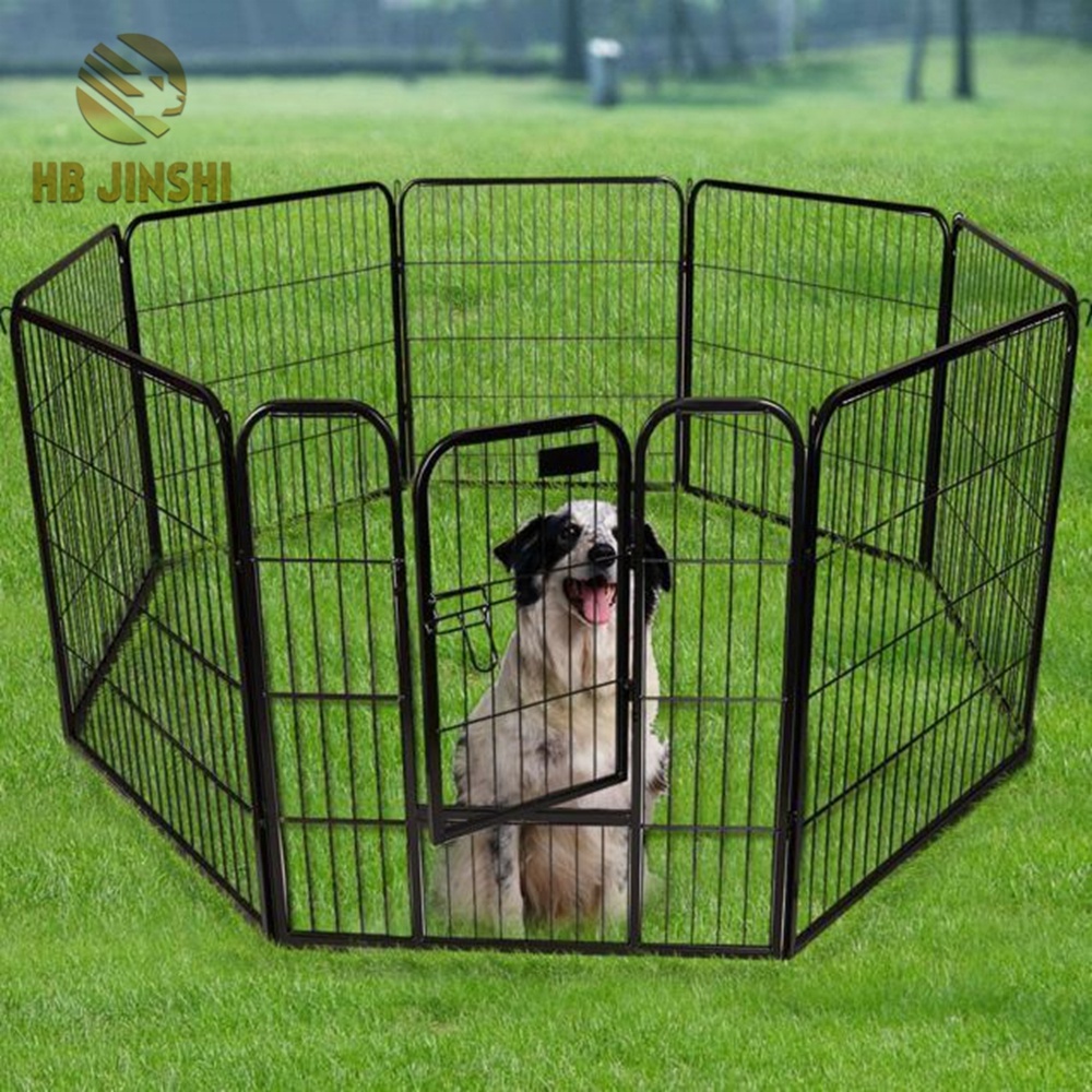 8 Panels XL Puppy Playpen Dog Run Fence