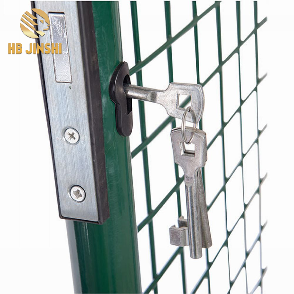 Powder Coated Green Gate ປະຕູຮົ້ວສວນ ປະຕູຮົ້ວສວນ 100 x 100cm