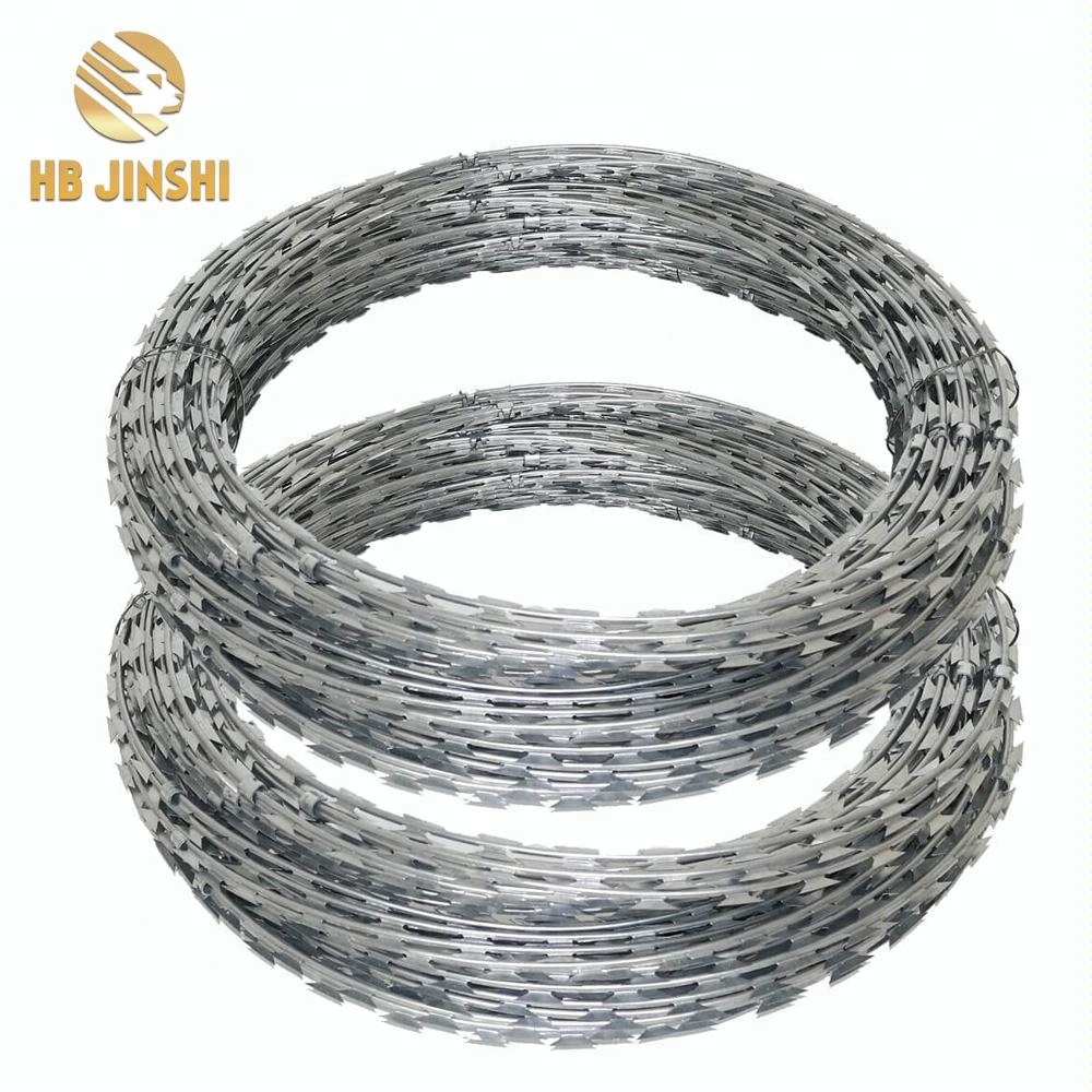 High security concertina razor wire