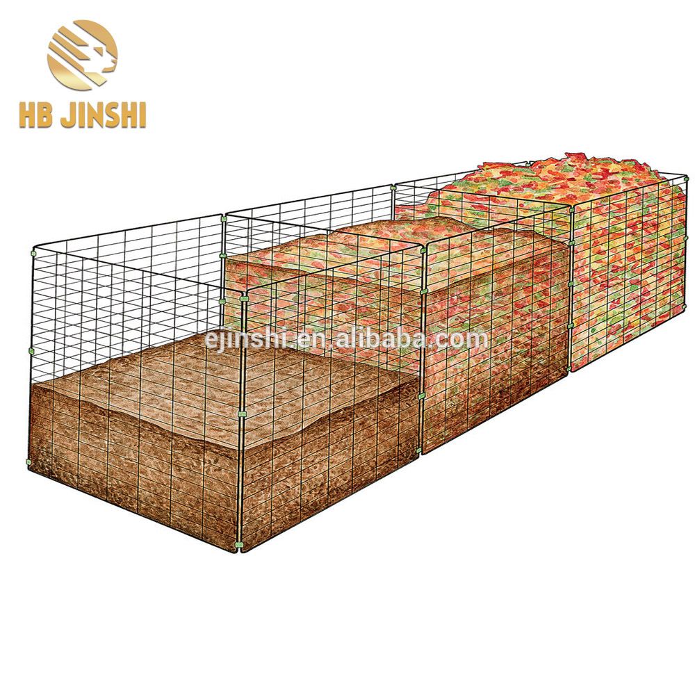 4m x 1m x 1m Galvanized Welded Gabion box