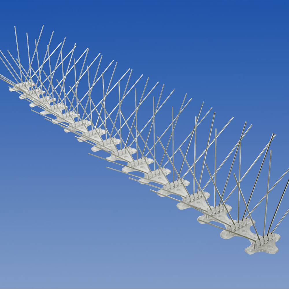 ಕೀಟ ನಿಯಂತ್ರಣಕ್ಕಾಗಿ ಸ್ಟೇನ್‌ಲೆಸ್ ಸ್ಟೀಲ್ ಫ್ಲೈಯಿಂಗ್ ಬರ್ಡ್ ಸ್ಪೈಕ್‌ಗಳು