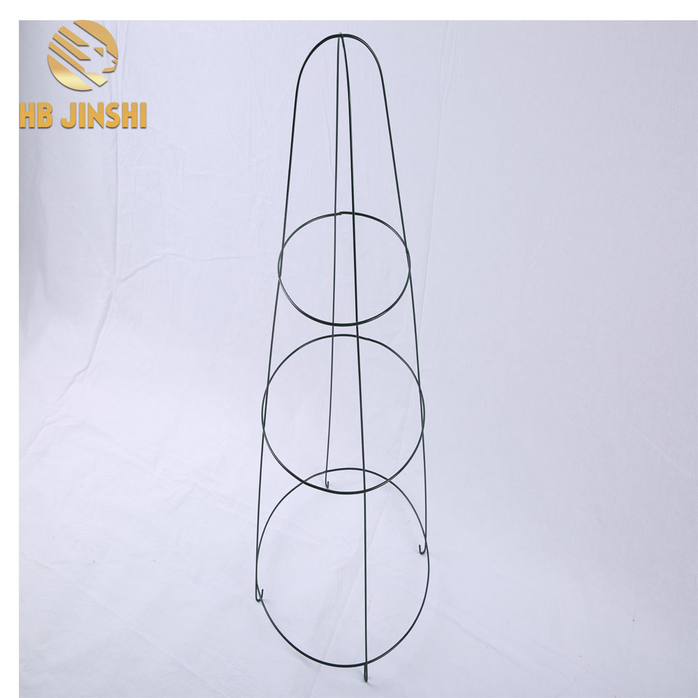 Cone Tomato and Plant Support Cage Galvanized 3 or 4 legs