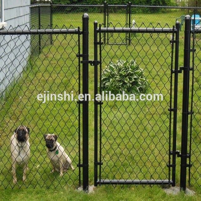 6 feet  galvanized chain link fence