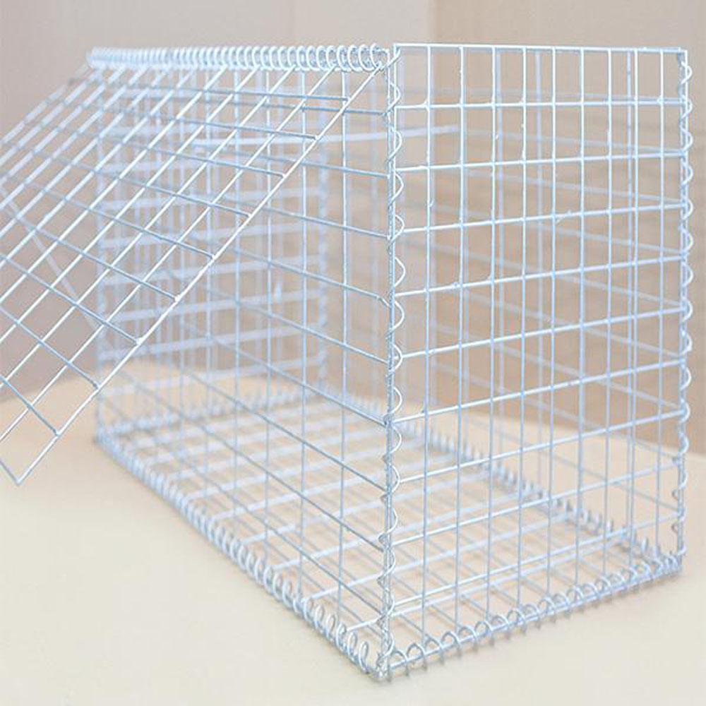 1 * 1 * 1m Galvanized ширетилген Gabion тор