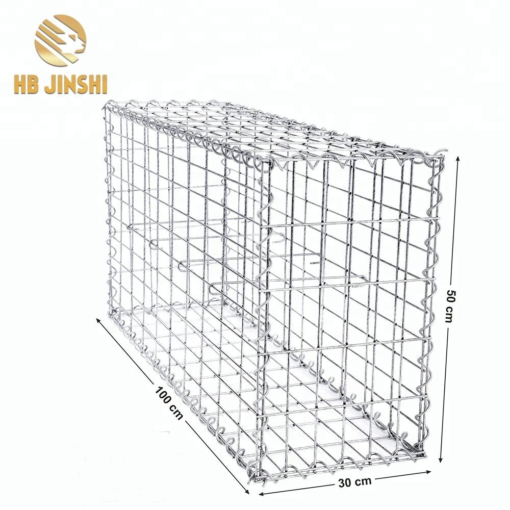 Factory price welded gabion box/welded gabions retaining wall