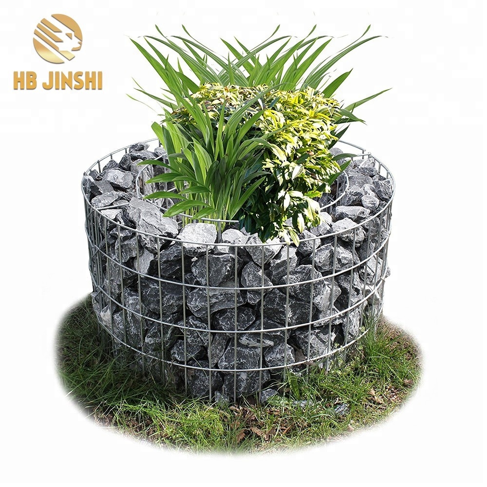 Heavy Zinc Coating Wire Mesh Stone Cage Welded Gabion Wall