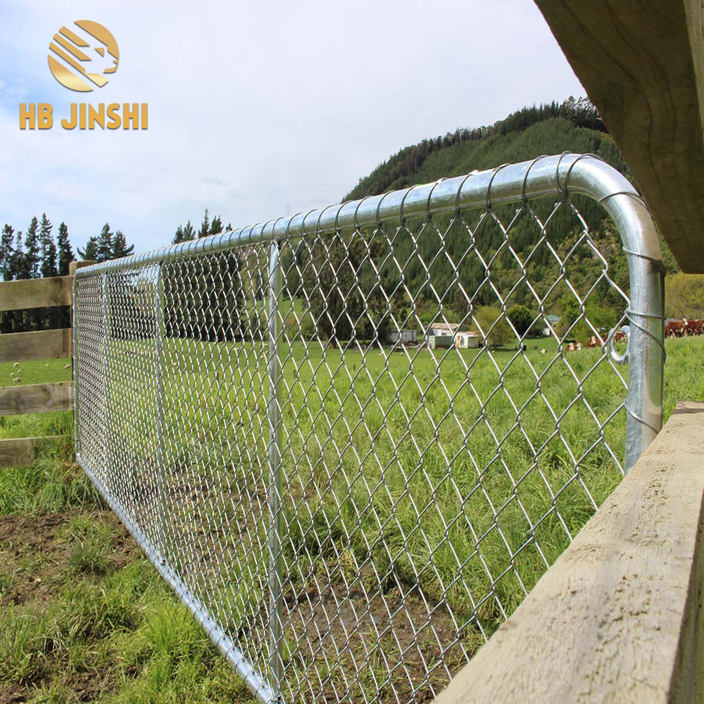 Πύλη φράχτη με πλέγμα αλυσίδων Ranch Ranch ζώων