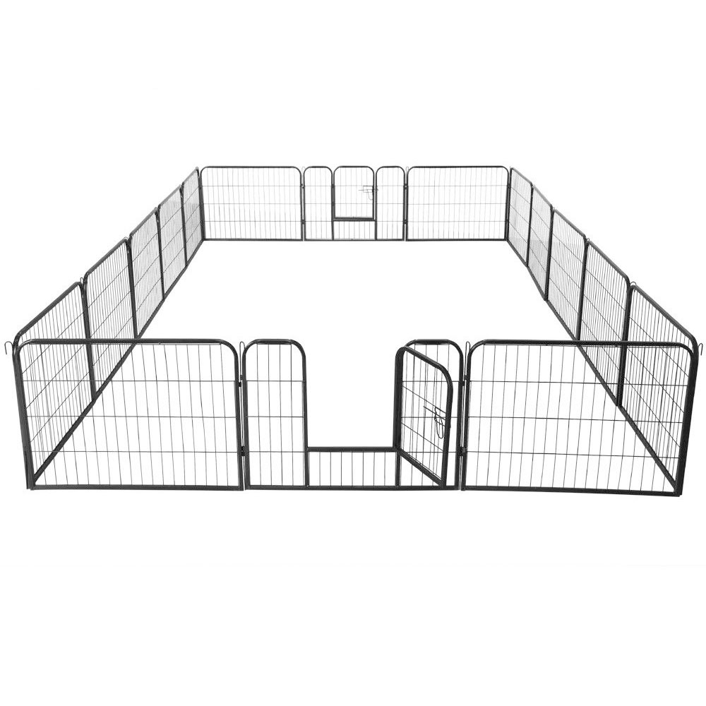 Box per cani Pet Kennel Pen Esercizio Gabbia Recinzione 8 Pannello