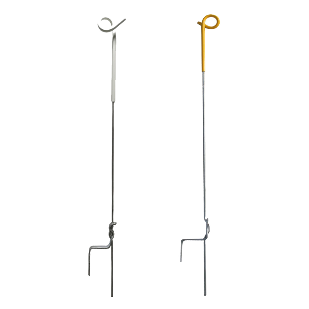 6mm Pig Tail Step-In Fence Post