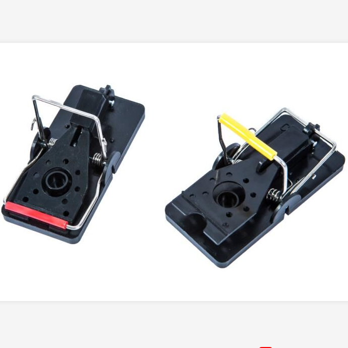 Capturador de rato ABS sensible Trampa para rato Snap-E pequena para uso en interiores ou exteriores
