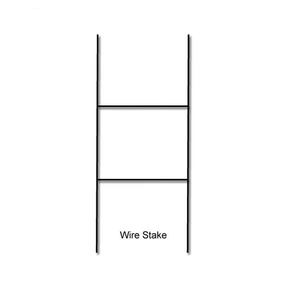 ગેલ્વેનાઈઝ્ડ વાયર વેલ્ડેડ એચ ટાઇપ સાઇન મેટલ પોલિટિકલ સાઇન ઇકોનોમી એચ ફ્રેમ વાયર સ્ટેક