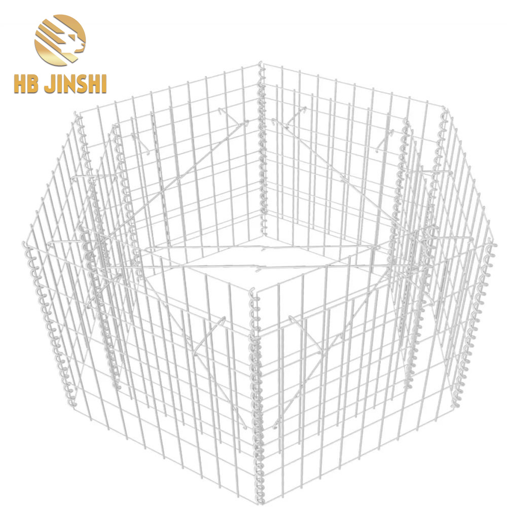 Hot Dipped Galvanized Planter Garden Gabion Basket