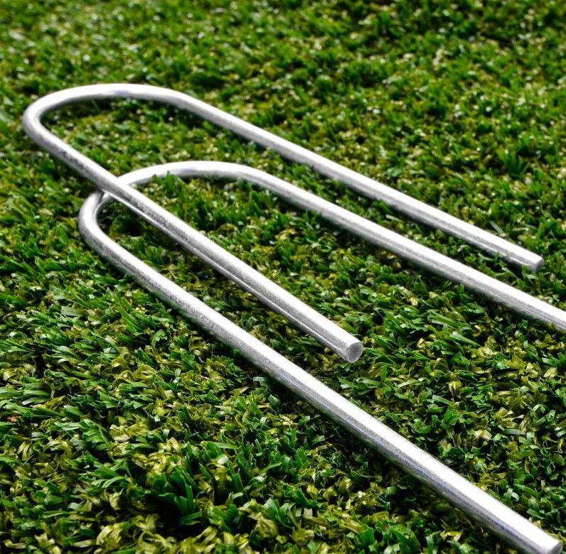 Galvanised Heavy Duty Steel Tent Stakes Heavy Duty U Type Anchors