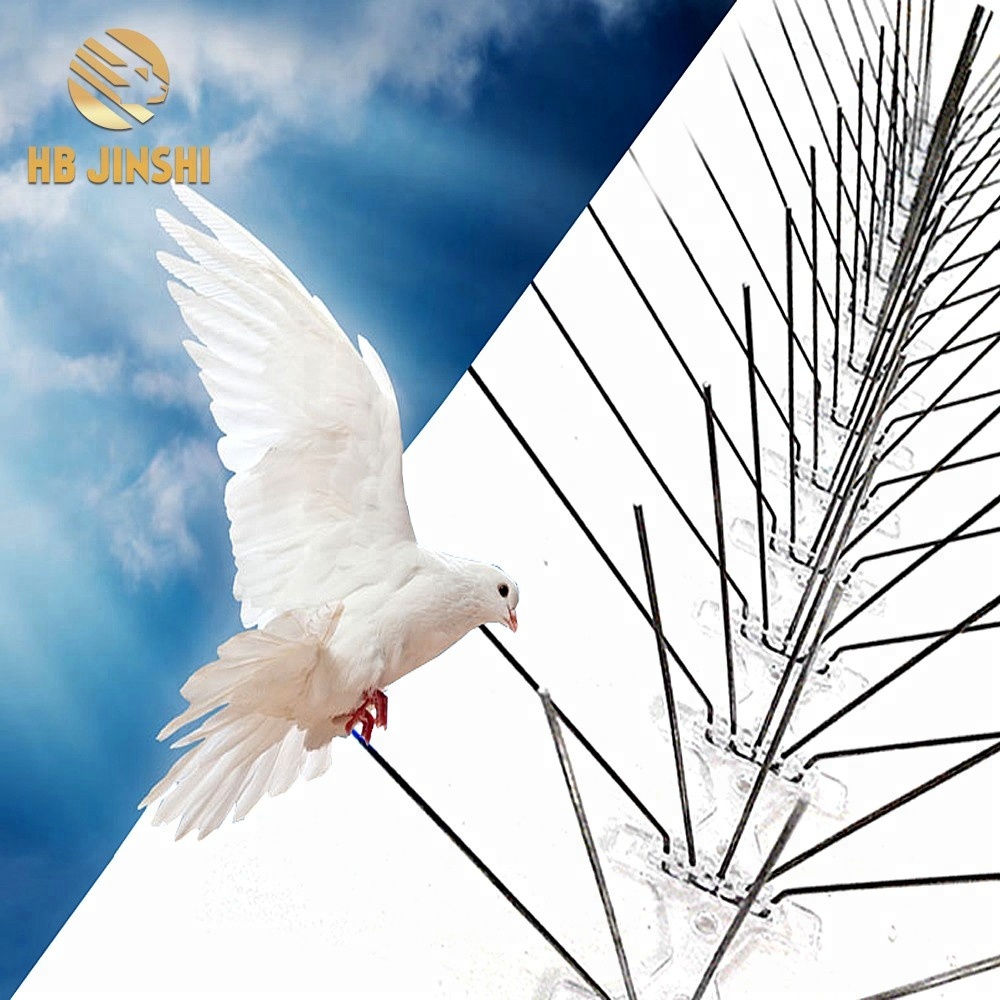 5 row 75 Spikes PC სარდაფში Bird Repellent Pest Control Anti Bird Spikes