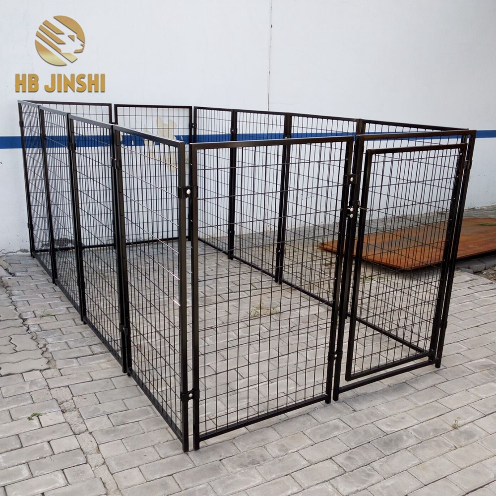 52"H x 4'W x 4'L exterior de gaiola para cans Pet Resort con funda