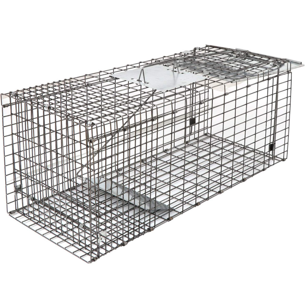 32 inch Live Animal Trap nyekel Release Wire Trap Cage