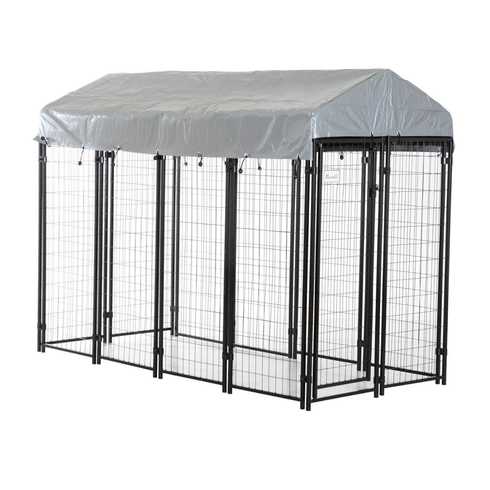 JINSHI Brand Black Powder каптоо Dog Run Cages тент кездеме менен