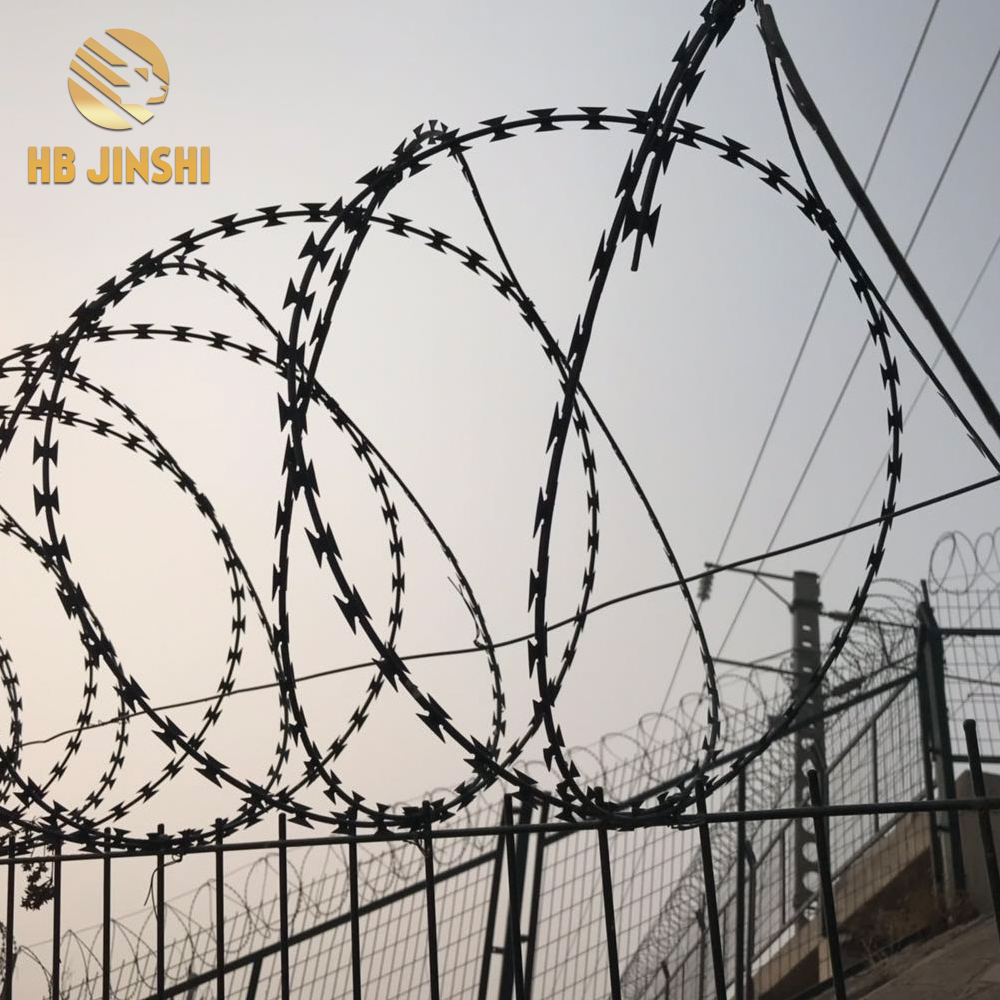 Wholesale good quality concertina wire cheap BTO 10 razor wire