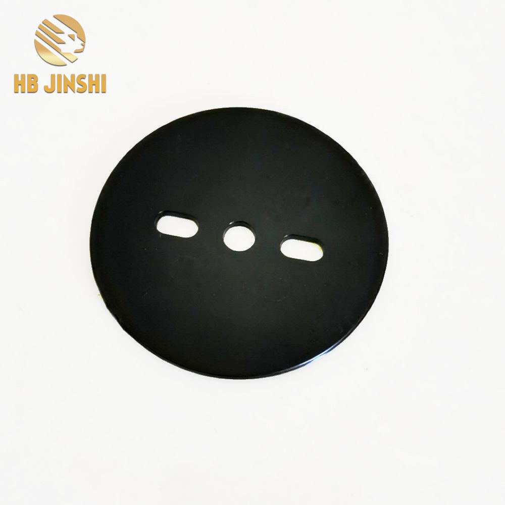 60 mm Black Colour Landscape Staple Gasket Turf Pins Washer