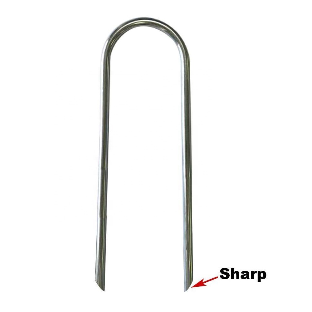 Trampoline Stakes 8 packs Heavy Duty U Anchors Trampoline Wind Stakes