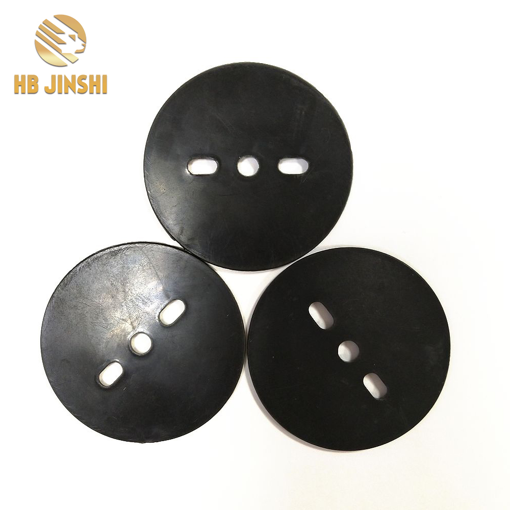 60 mm ABS Material Black Color Landscape Staple Gasket