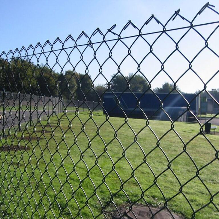 Valla de jardín barata, cerca de eslabones de cadena, cerca de seguridad para patio de recreo