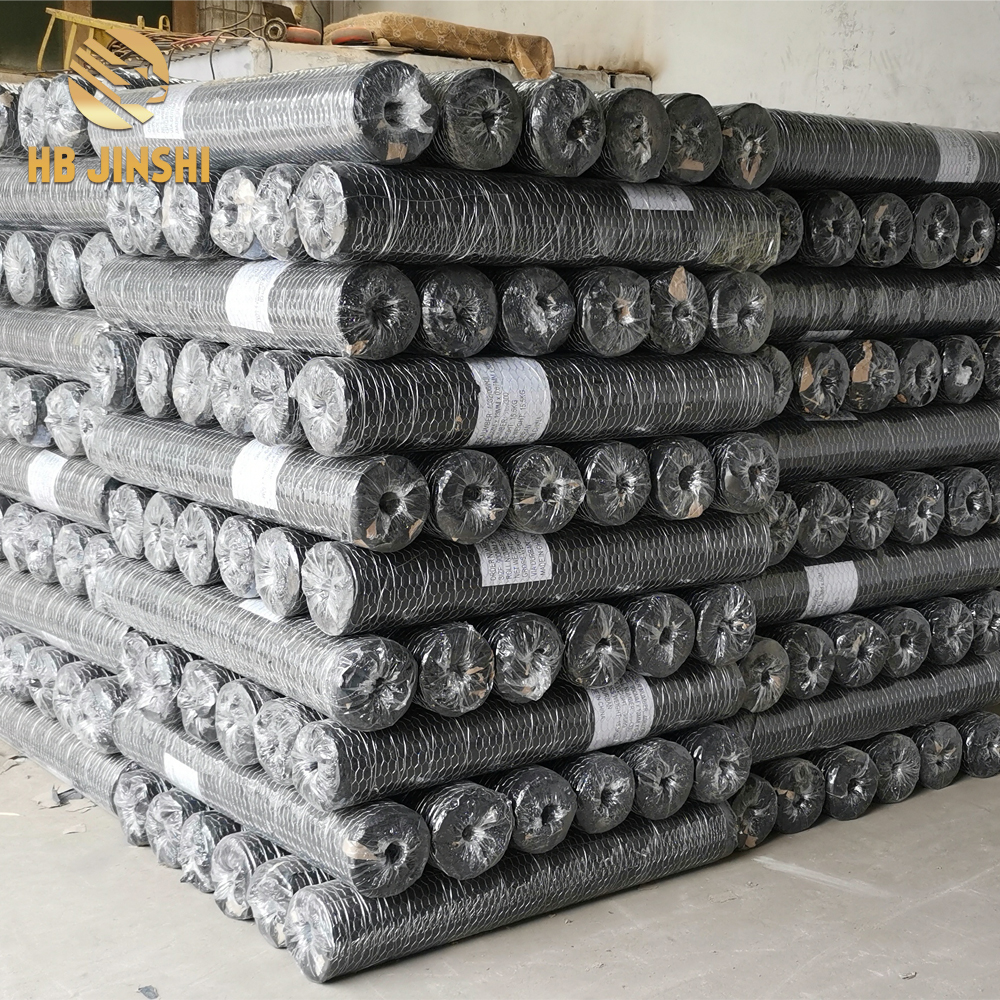 2'' ELECTRO GALVANIZED HEXAGONAL WIRE NETTING CHICKEN WIRE  NETTING ROLLS 50M ROLLS