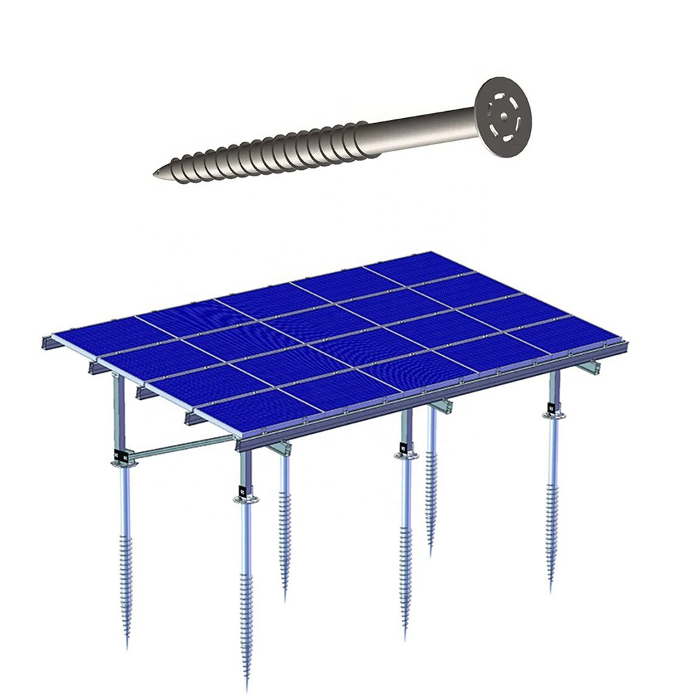 PV temeljni stup vijak za uzemljenje sidra vijak za uzemljenje solarne komponente