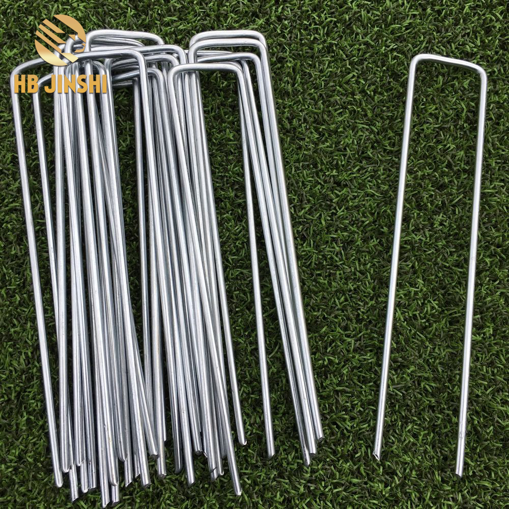 ຄຸນະພາບສູງລາຄາຖືກ 1 "x 6" Galvanized Turf Staples Sod Pins