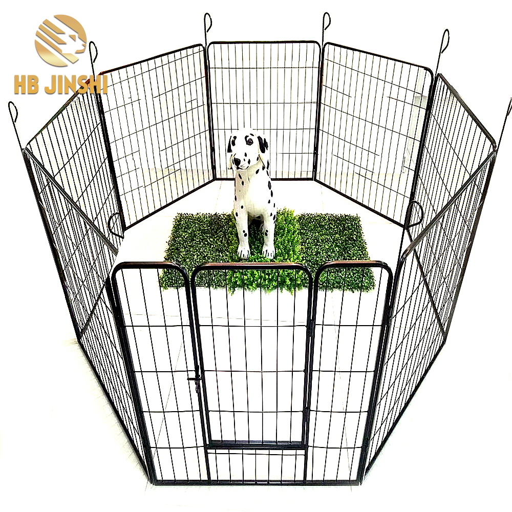 Heavy Pflicht Bearbechtung Drot Mesh gemaach Hond Kennel Outdoor House Cages Pet Metal Cage