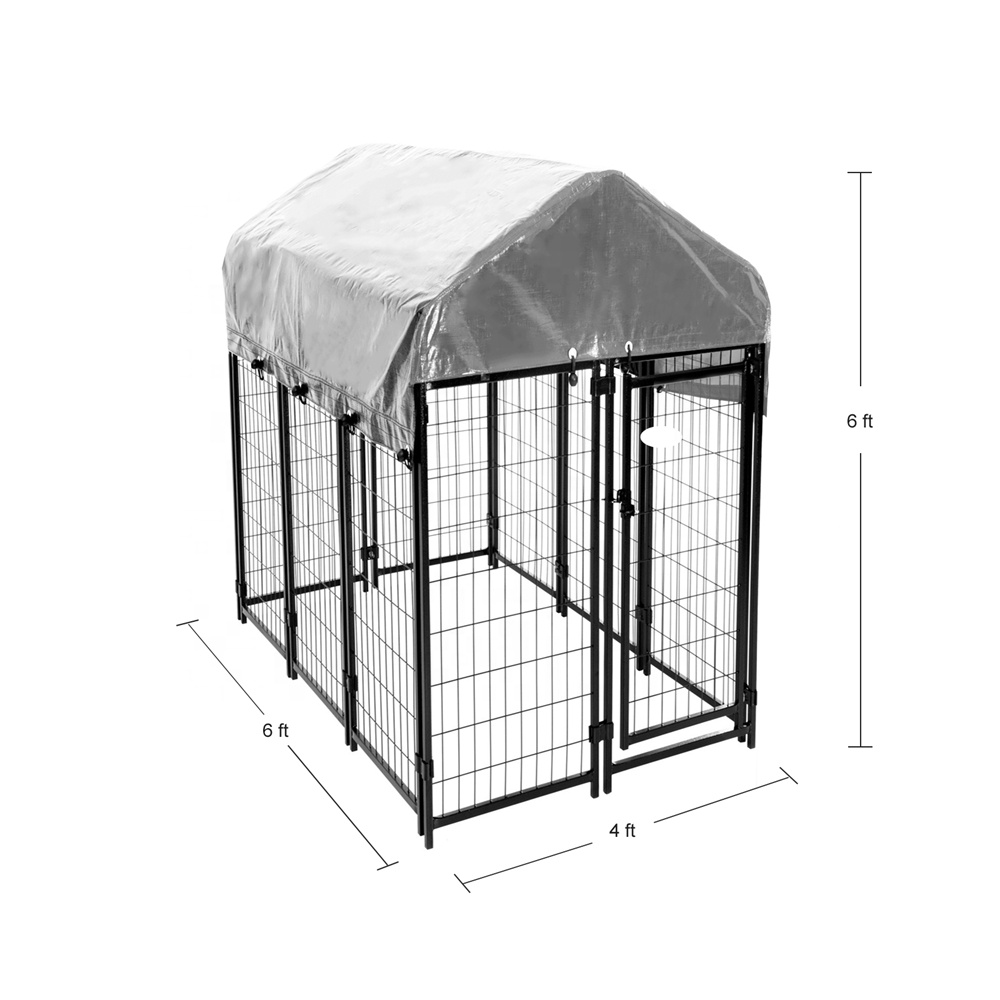 6' H x 4' W x 6' L Ufiufi Dog Kennel Fale Fagafao Tele