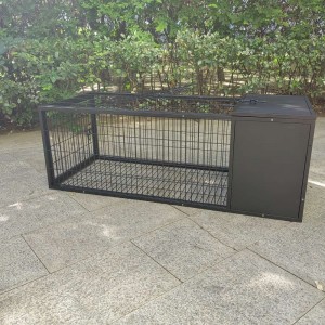 Metal Folding Indoor-Outdoor Rabbit Cage Small Animal Cage