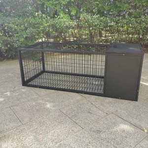 Metal Folding Indoor-Outdoor Rabbit Cage Small Animal Cage