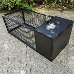 Metal Folding Indoor-Outdoor Rabbit Cage Small Animal Cage