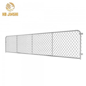 Ọnụ Ụzọ Ámá Njikọ Ọdịnaya nke Galvanized Cattle Farm Gate Chain Link Deer Gate