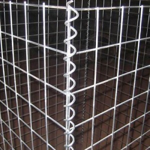 Wholesale galvanized welded gabion factory China gabion box  gabion basket gabion wall supplier