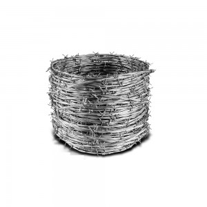 Double Wire Twisted  Aluminum clad steel barbed wire