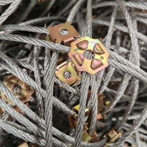 Factory Price Flexible Slope Protection Mesh Stainless Steel Wire Rope Net Rockfall Barrier Mesh